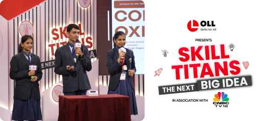 OLL Launched Skill Titans a TV Show to fund Student Entrepreneurs